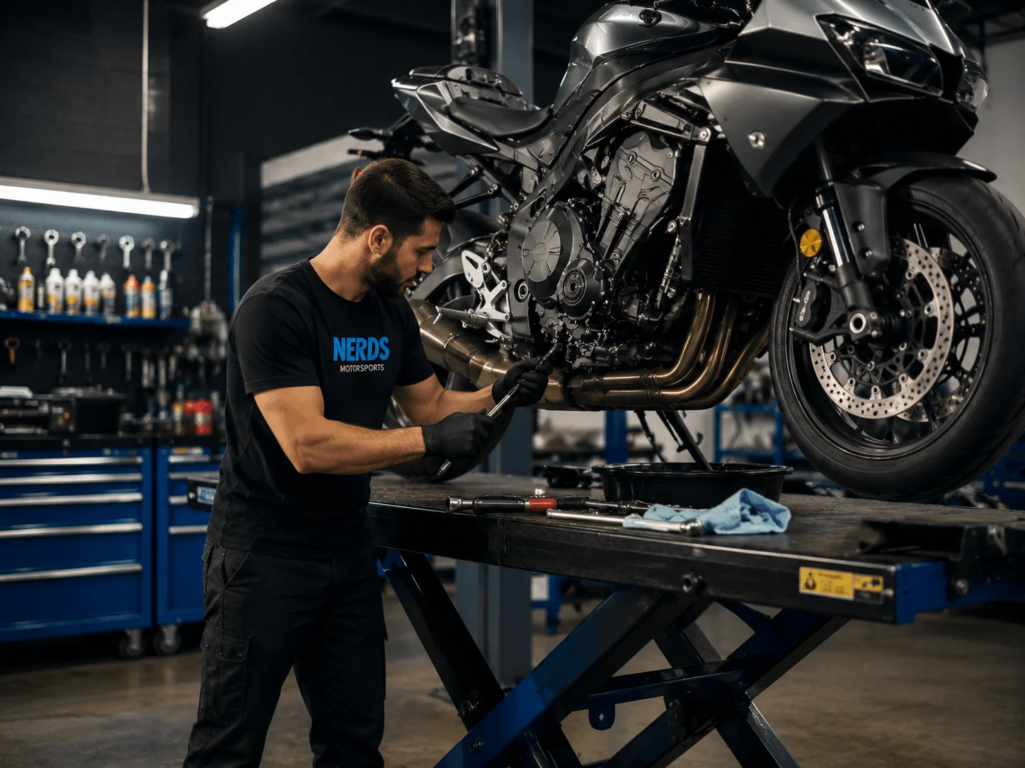 Motorcycle repair and servicing Dubai